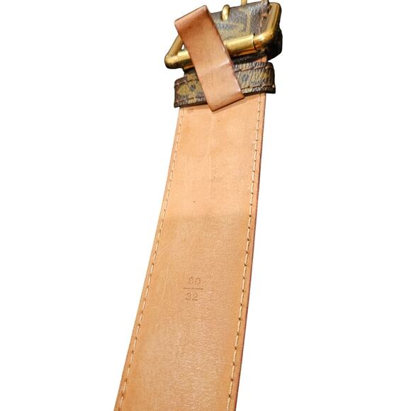 Louis Vuitton Monogram Ceinture Pochette Solo 80cm/32in Belt - Picture 9 of 13